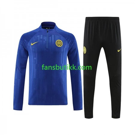 Inter Milan SKU001 Blå Trenings Collegegenser Set 2023-2024